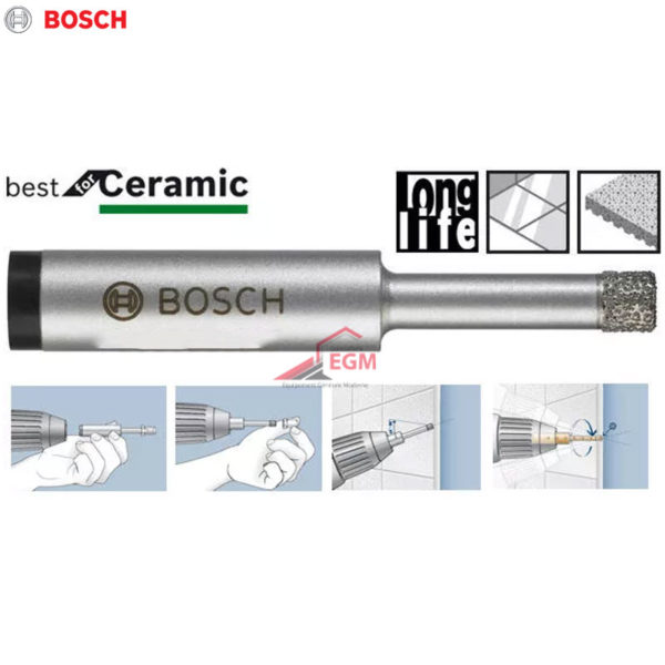 FORET POUR GRES CERAM DIAMANTE BOSCH