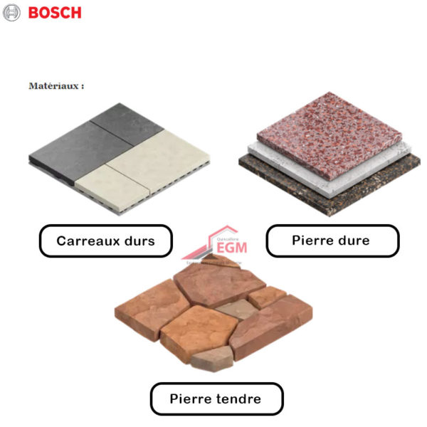 FORET POUR GRES CERAM DIAMANTE BOSCH