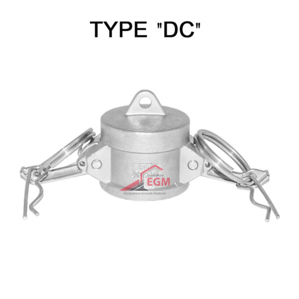 BOUCHON A CAME COUPLEUR EN ALUMINUM TYPE "DC"