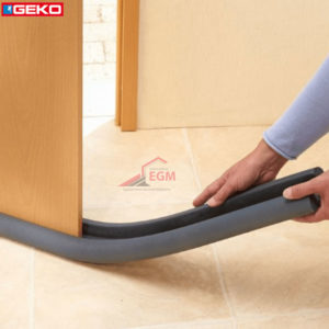 BAS DE PORTE DOUBLE BOUDIN 950MM GRIS GEKO