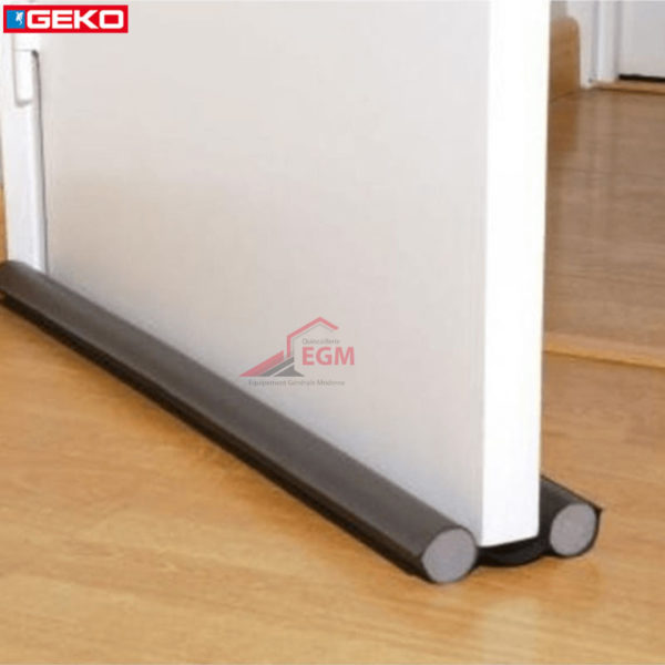 BAS DE PORTE DOUBLE BOUDIN 950MM GRIS GEKO