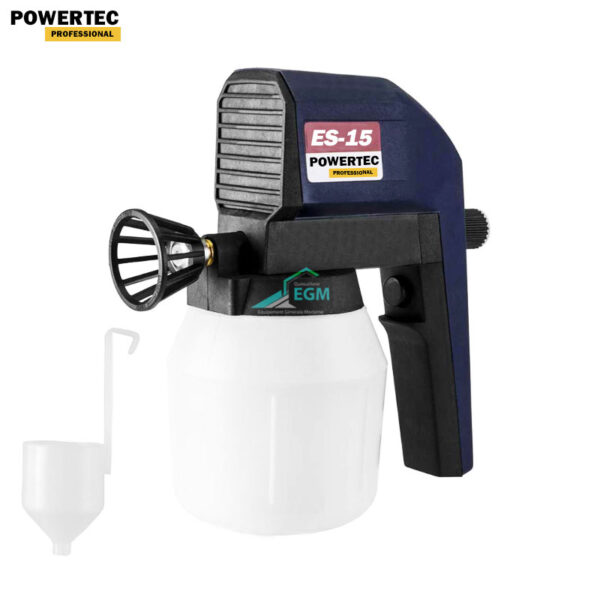 PISTOLET PEINTURE ELECTRIQUE 220V 100W ES-15 POWERTEC