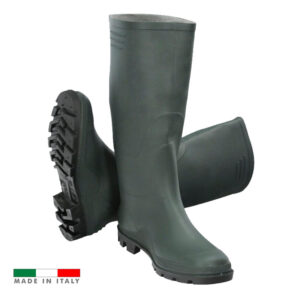 PAIRE DE BOTTES DE CHANTIER ANTI PLUIE VERT ITALY