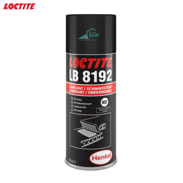 BOUTEILLE LUBRIFIANT SEC AU PTFE NSF LB 8192 400ML LOCTITE