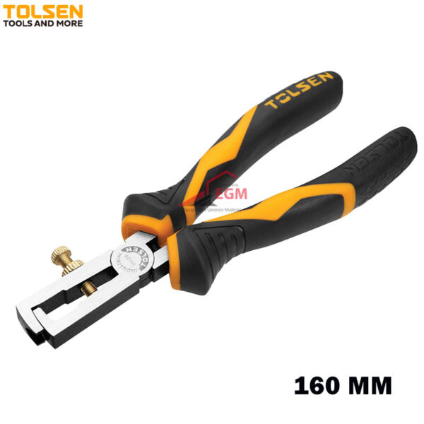 PINCE A DENUDER 6"-160MM INDUSTRIEL CR-V TOLSEN