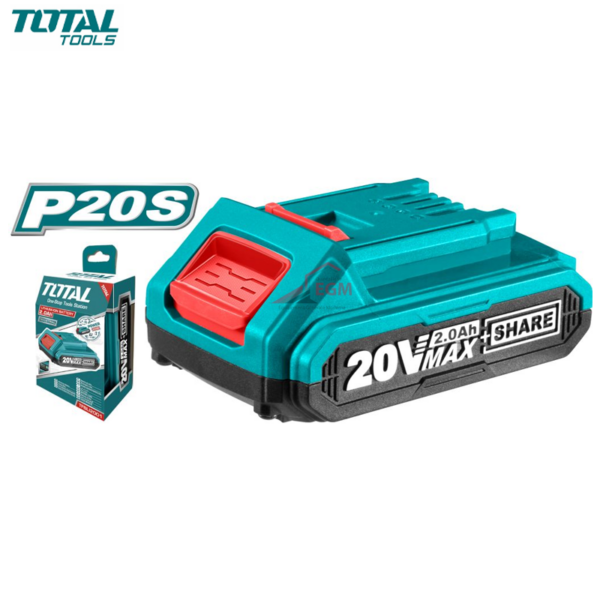 BLOC BATTERIE LITHIUM-ION 20V 2.0AH TOTAL