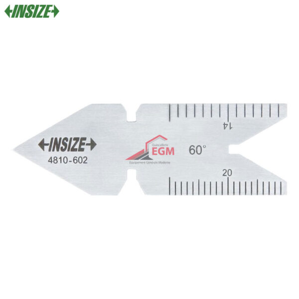 CALIBRE DE FILETAGE UNIFIE 60° INSIZE