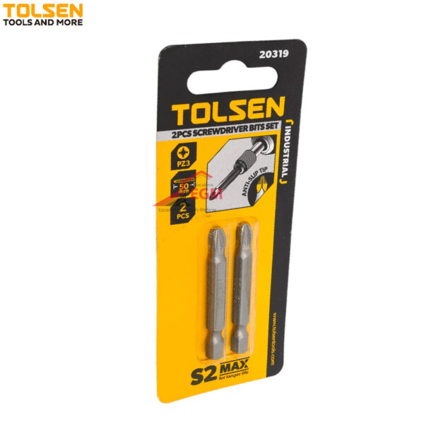 JX DE 2 EMBOUT DE T VIS PZ 3X50 TOLSEN