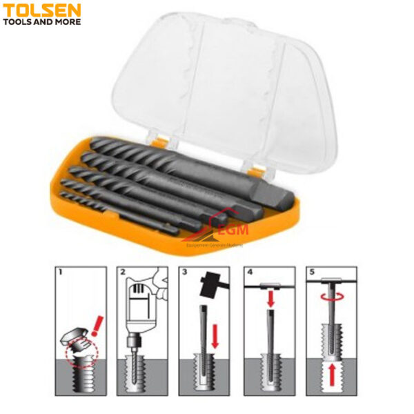 JX EXTRACTEUR GOUGON 5PCS TOLSEN