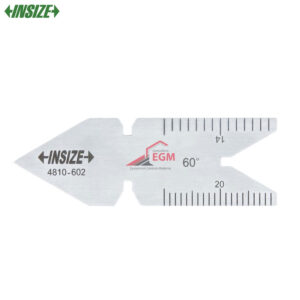 CALIBRE DE FILETAGE METRIC 60° INSIZE