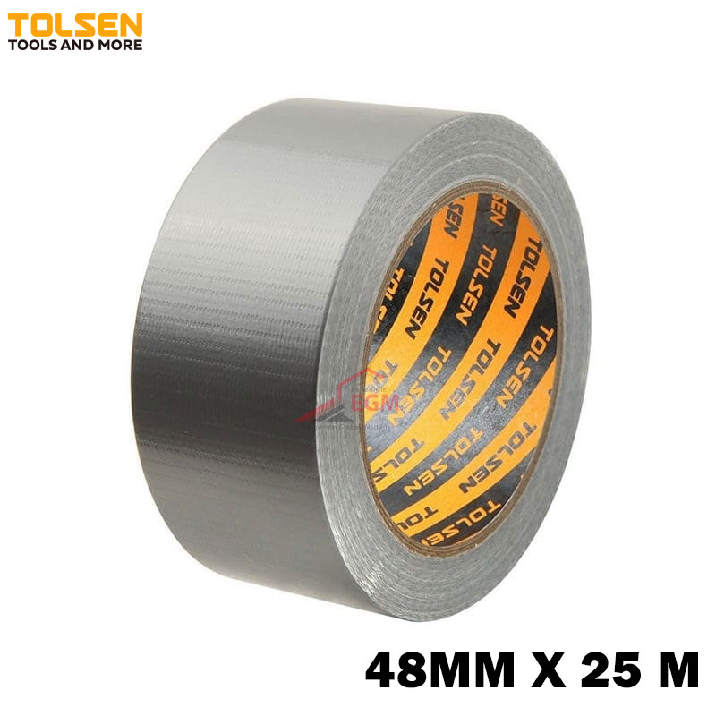 RX SCOTCH ADESIF RONFORCE DUCT TAPE 48MMX25 METRE TOLSEN RX SCOTCH ADESIF RONFORCE DUCT TAPE 48MMX25 METRE TOLSEN