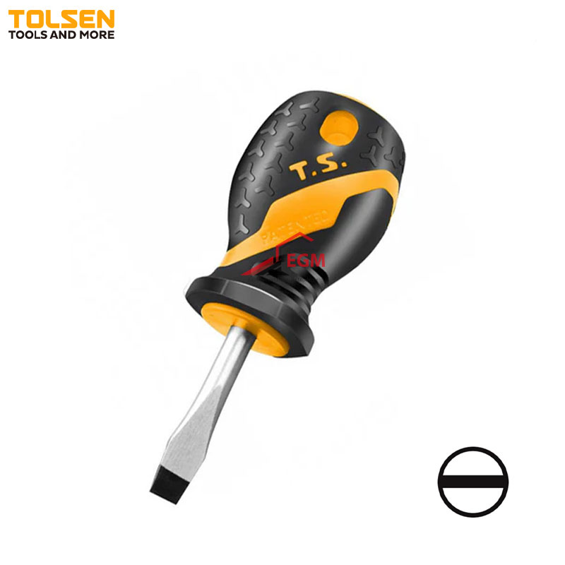 TOURNEVIS FR PLAT CR-V GRIP MAGNET 38 MM TOLSEN TOURNEVIS FR PLAT CR-V GRIP MAGNET 38 MM TOLSEN