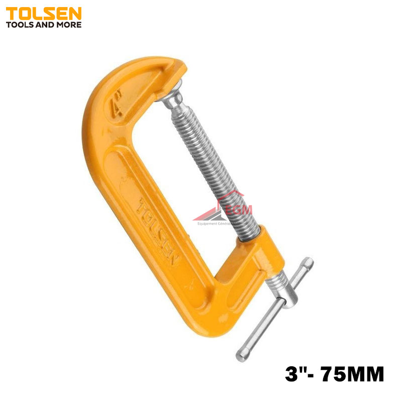 PRESSE CARROSSERIE 3"- 75MM ROBUSTE TOLSEN PRESSE CARROSSERIE 3"- 75MM ROBUSTE TOLSEN