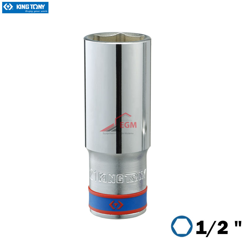 CLE A DOUILLE 1/2 SERIE LONG 6P KING TONY1 CLE A DOUILLE 1/2 SERIE LONG 6P KING TONY