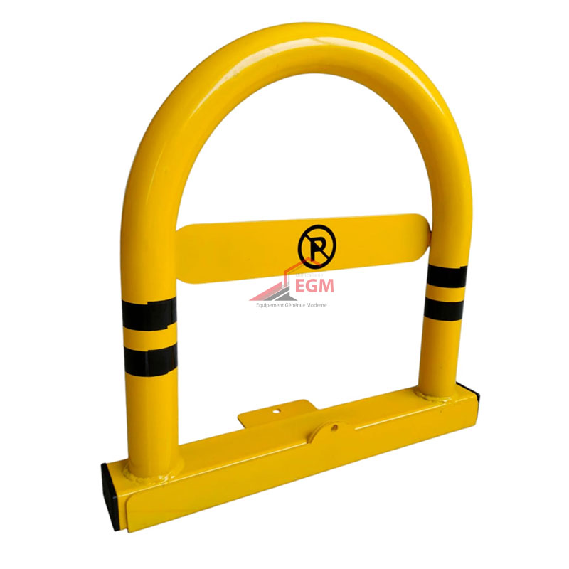 RESERVE PARKING EN ACIER JAUNE RESERVE PARKING EN ACIER JAUNE