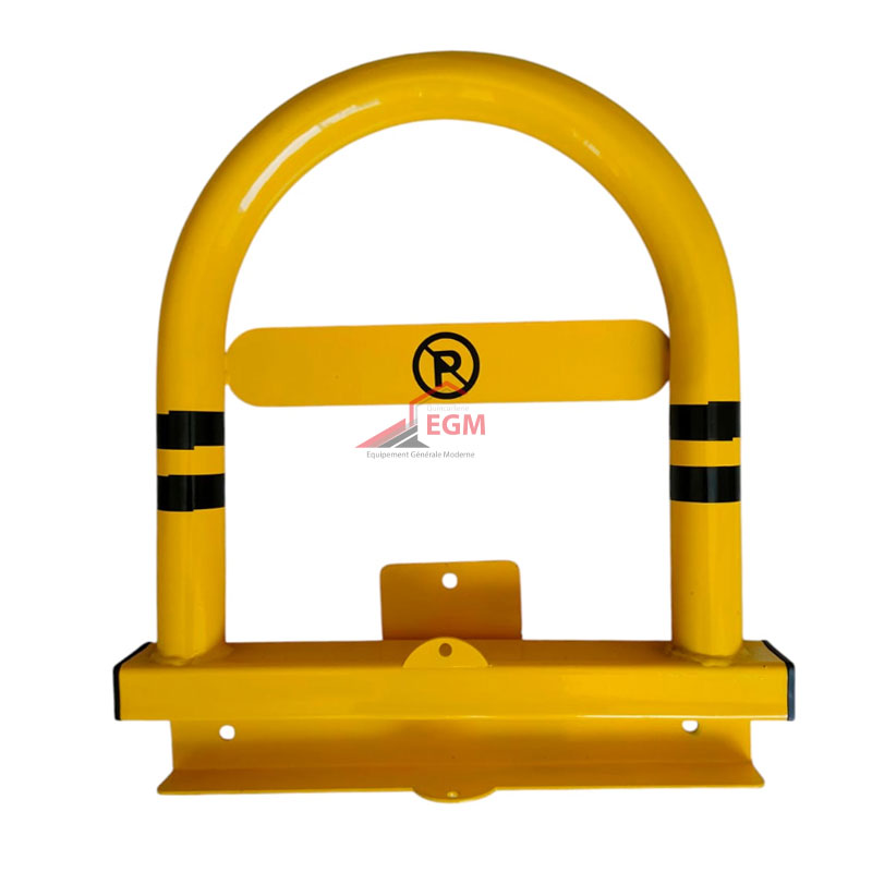 RESERVE PARKING EN ACIER JAUNE RESERVE PARKING EN ACIER JAUNE