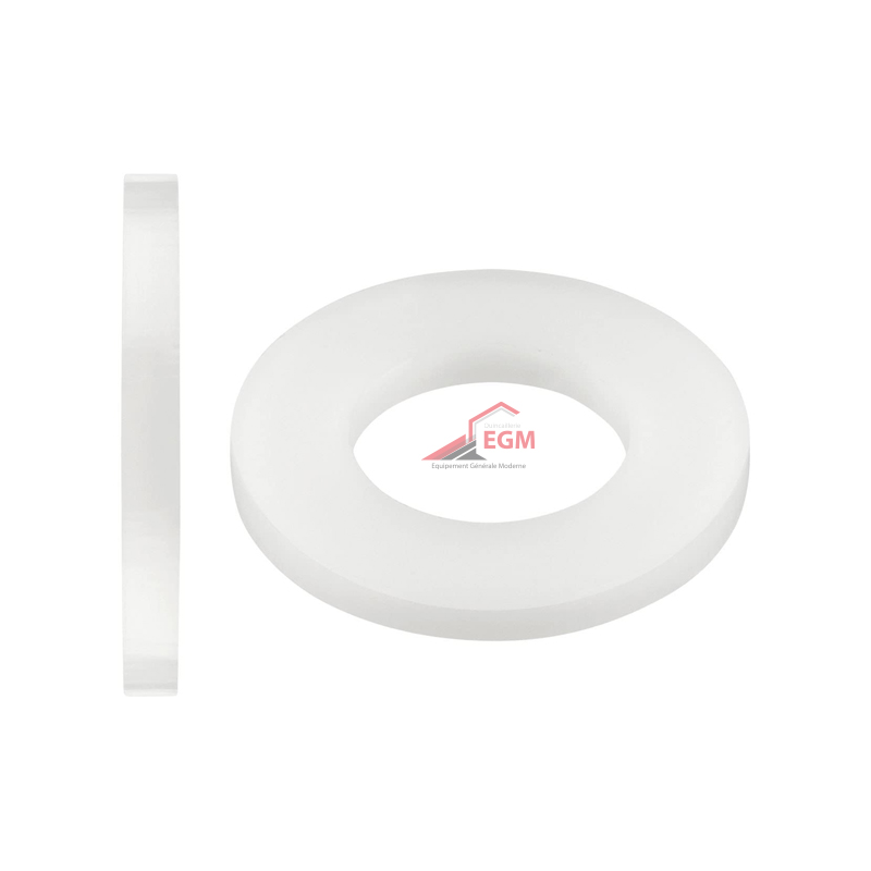 RONDEL PLAT EN NYLON 6.6 - DIN 125 RONDEL PLAT EN NYLON 6.6 - DIN 125