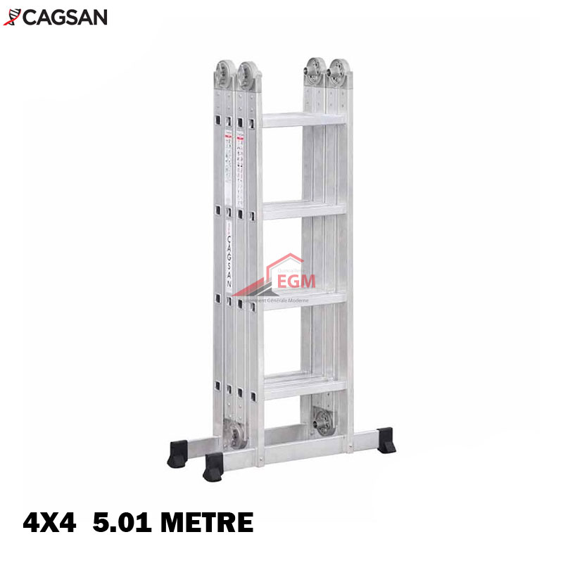 ECHEL MULTIFONCTION 6 POSITION 5.01 METRE ALUMINUM 4X4 MARCHE HR016 CAGSON ECHEL MULTIFONCTION 6 POSITION 5.01 METRE ALUMINUM 4X4 MARCHE HR016 CAGSON