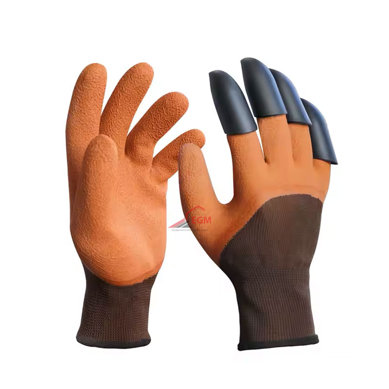 PAIRE GANT DE JARDINAGE AVEC GRIFFES EN PVC POUR CREUSER LE SOLE NAERTUSI PAIRE GANT DE JARDINAGE AVEC GRIFFES EN PVC POUR CREUSER LE SOLE NAERTUSI