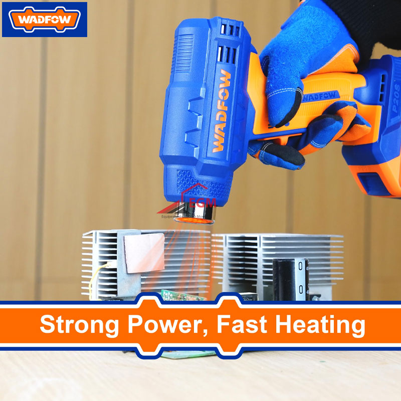 DECAPEUR THERMIQUE RECHARGEABLE 20V 3.0Ah 300°C/550°C WADFOW DECAPEUR THERMIQUE RECHARGEABLE 20V 3.0Ah 300°C/550°C WADFOW
