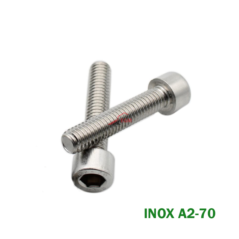VIS A TETE CYLINDRIQUE CHC ( BTR ) DIN 912 EN INOX A2-70 "304" VIS A TETE CYLINDRIQUE CHC ( BTR ) DIN 912 EN INOX A2-70 "304"