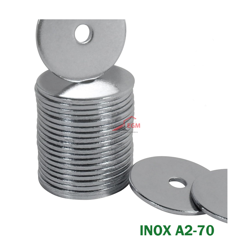 RONDELLE PLAT LARGE INOX A2-70 DIN 9021 "304" RONDELLE PLAT LARGE INOX A2-70 DIN 9021 "304"