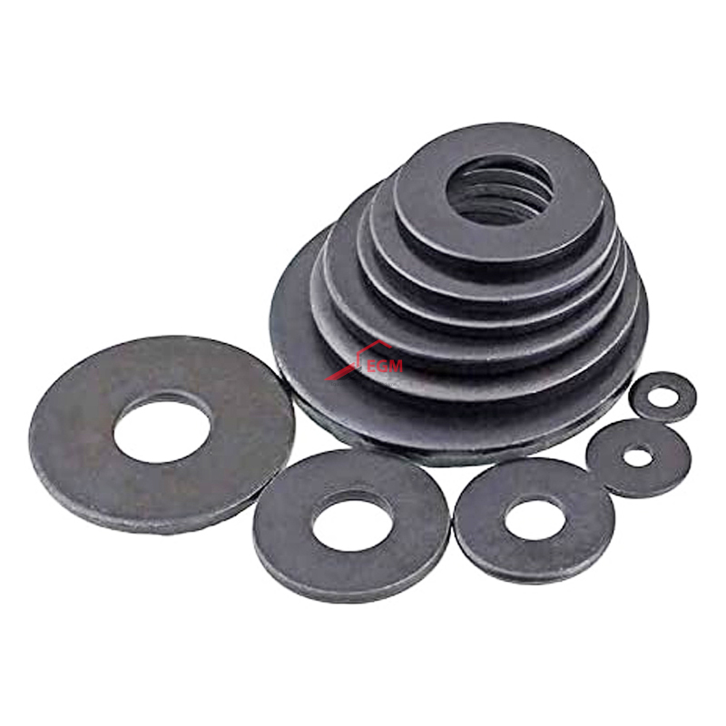 RONDELLE PLAT EN ACIER NOIR-PLAIN DIN 125 RONDELLE PLAT EN ACIER NOIR-PLAIN DIN 125