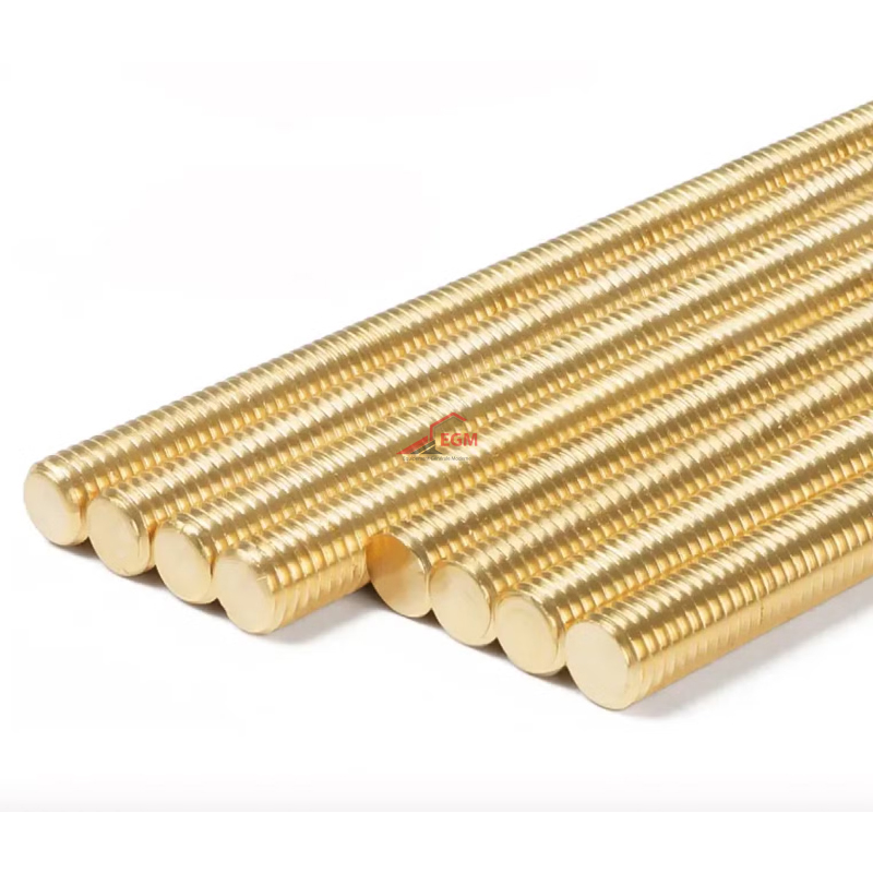 TIGE-LAITON-2 TIGE FILETEE EN LAITON DIN 975