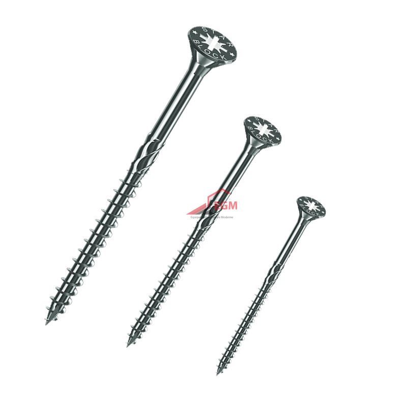 VIS A BOIS AGGLOMERE EN ACIER ZINGUE POZZI DIN7505 VIS A BOIS AGGLOMERE EN ACIER ZINGUE POZZI DIN7505