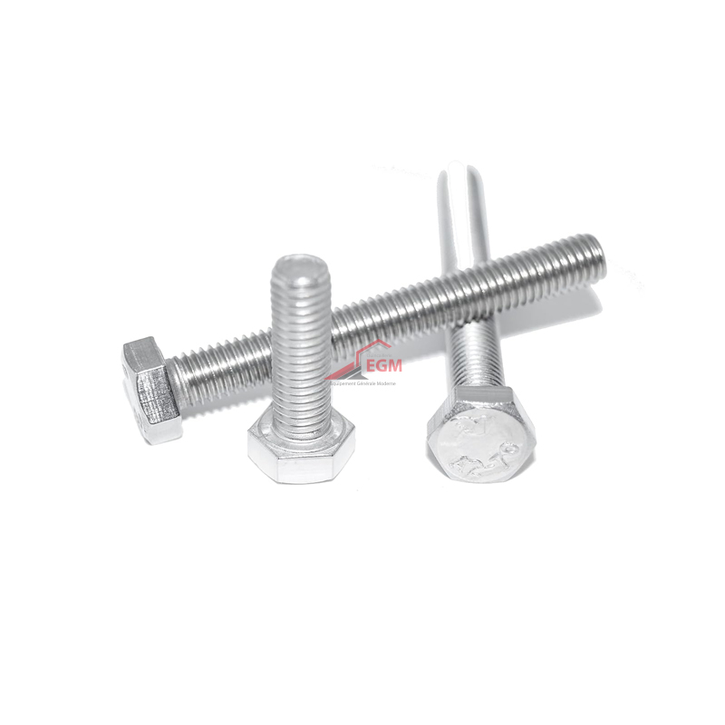 VIS TETE HEXAGONALE INOX A2-70 DIN 933 "304" VIS TETE HEXAGONALE INOX A2-70 DIN 933 "304"