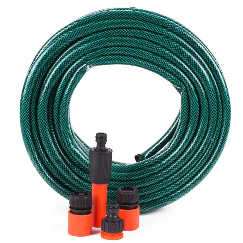 TUYAU ARROSAGE 19.0MM DE 25M + LANCE VERT TRESSE BATTERIE/SPB TUYAU ARROSAGE 19.0MM DE 25M + LANCE VERT TRESSE BATTERIE/SPB
