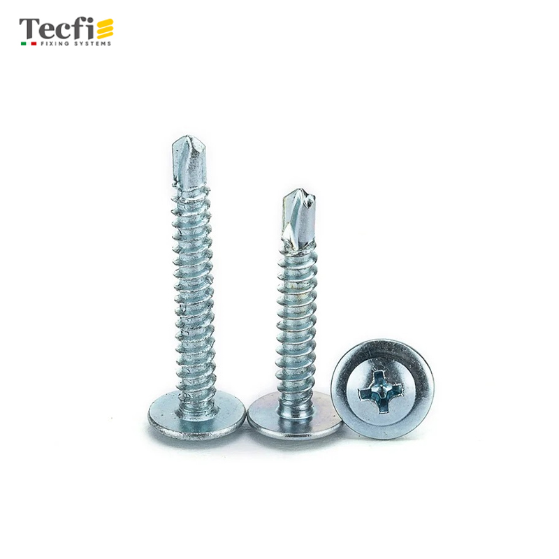 VIS PARKER AUTO-PERCEUSE TETE CYLINDRIQUE AUTO-RONDELLE EN ACIER ZINGUE TECFI VIS PARKER AUTO-PERCEUSE TETE CYLINDRIQUE AUTO-RONDELLE EN ACIER ZINGUE TECFI