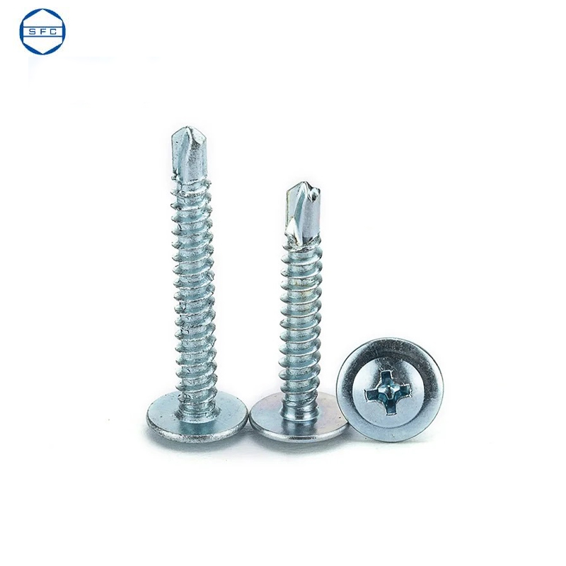 VIS PARKER AUTO-PERCEUSE TETE CYLINDRIQUE AUTO-RONDELLE EN ACIER ZINGUE VIS PARKER AUTO-PERCEUSE TETE CYLINDRIQUE AUTO-RONDELLE EN ACIER ZINGUE