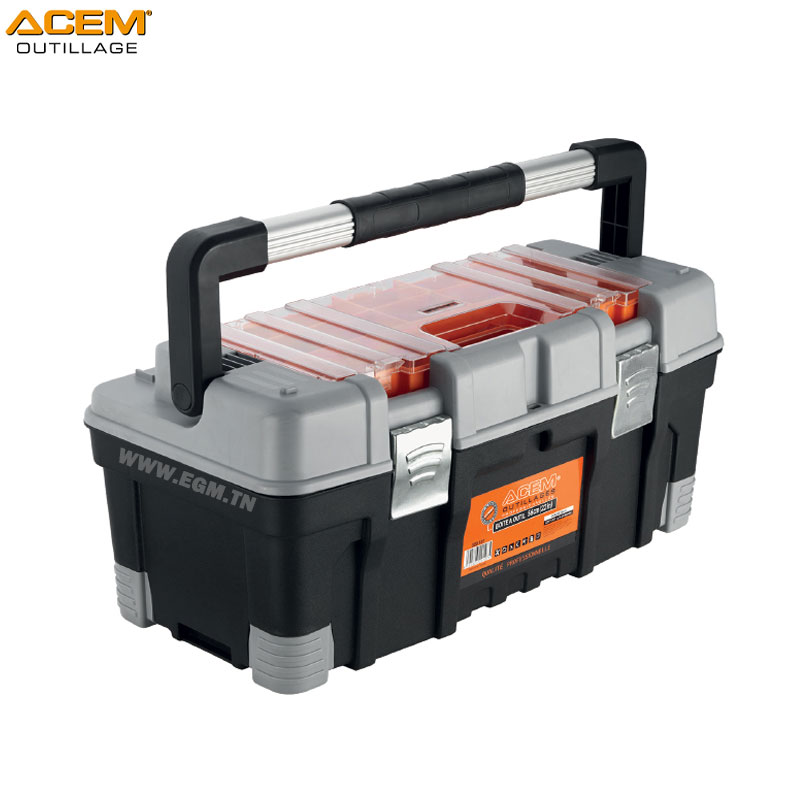 BOITE A OUTIL PLASTIQUE 56CM A L'ORGANISAT ACEM-EXTRA BOITE A OUTIL PLASTIQUE 56CM A L'ORGANISAT ACEM-EXTRA