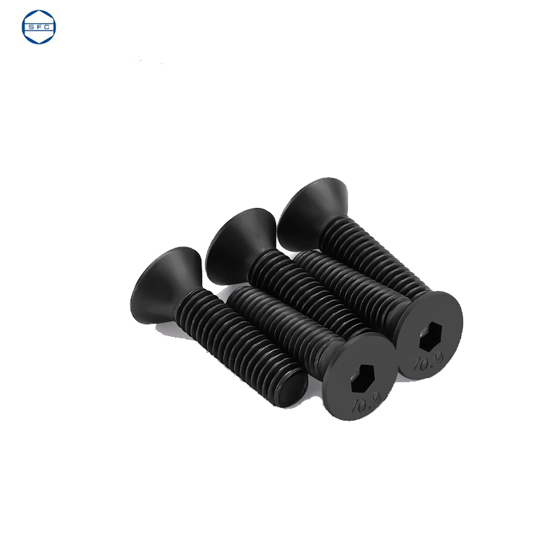 VIS A TETE FRAISEE CREUX EN ACIER 10.9 DIN 7991 VIS A TETE FRAISEE CREUX EN ACIER 10.9 DIN 7991