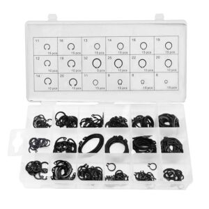 BOITE CIRCLIPS INTERIEUR ET EXTERIEUR 225 PCS 6-32MM