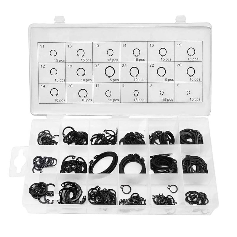 BOITE CIRCLIPS INTERIEUR ET EXTERIEUR 225 PCS 6-32MM BOITE CIRCLIPS INTERIEUR ET EXTERIEUR 225 PCS 6-32MM