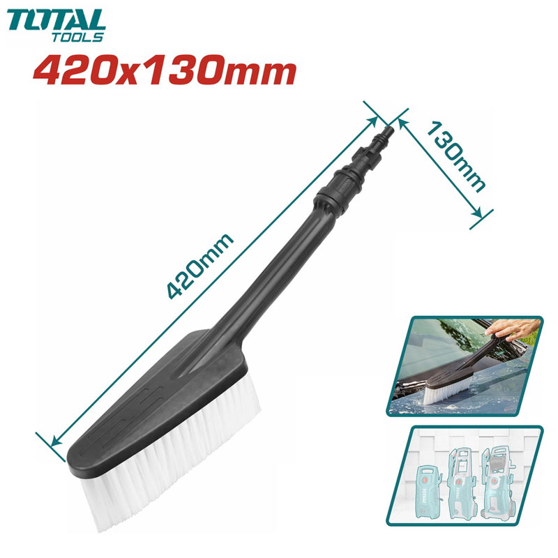 BROSSE DE LAVAGE MULTI USAGE P NETTOYEUR 420MM THFB 4301 TOTAL BROSSE DE LAVAGE MULTI USAGE P NETTOYEUR 420MM THFB 4301 TOTAL