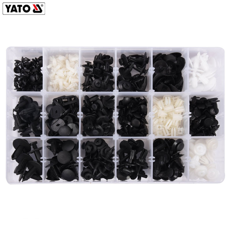 BOITE CLIPS DE FIXATION INTERIEUR POUR VOITURE FORD 415 PCS YATO BOITE CLIPS DE FIXATION INTERIEUR POUR VOITURE FORD 415 PCS YATO