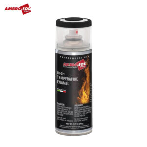 BOUTEILLE PEINTURE HAUTE TEMPERATURES NOIRES MAT 400 ML AMBRO-SOL