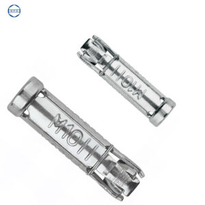 CHEVILLE METALIQUE A AILETTES EN ACIER ZINGUEE POUR CHARGES LOURDES