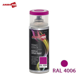 BOUTEILLE PEINTURE ACRYLIQUE VIOLET 400 ML RAL 4006 AMBRO-SOL