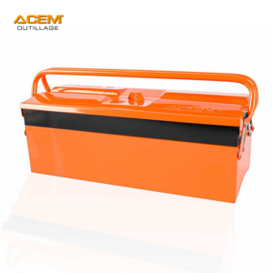 BOITE A OUTIL MÉTALLIQUE 222 455X230X200 5C ACEM EXTRA