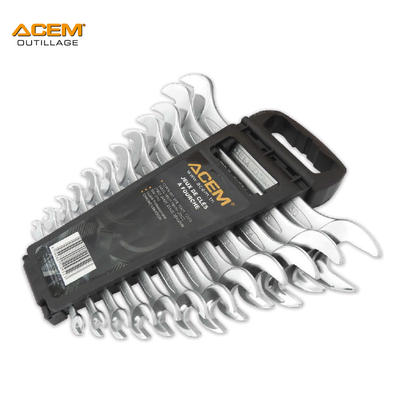 JEUX CLE A FOURCHE 6X7 30X32 12PCS ACEM EXTRA JEUX CLE A FOURCHE 6X7 30X32 12PCS ACEM EXTRA