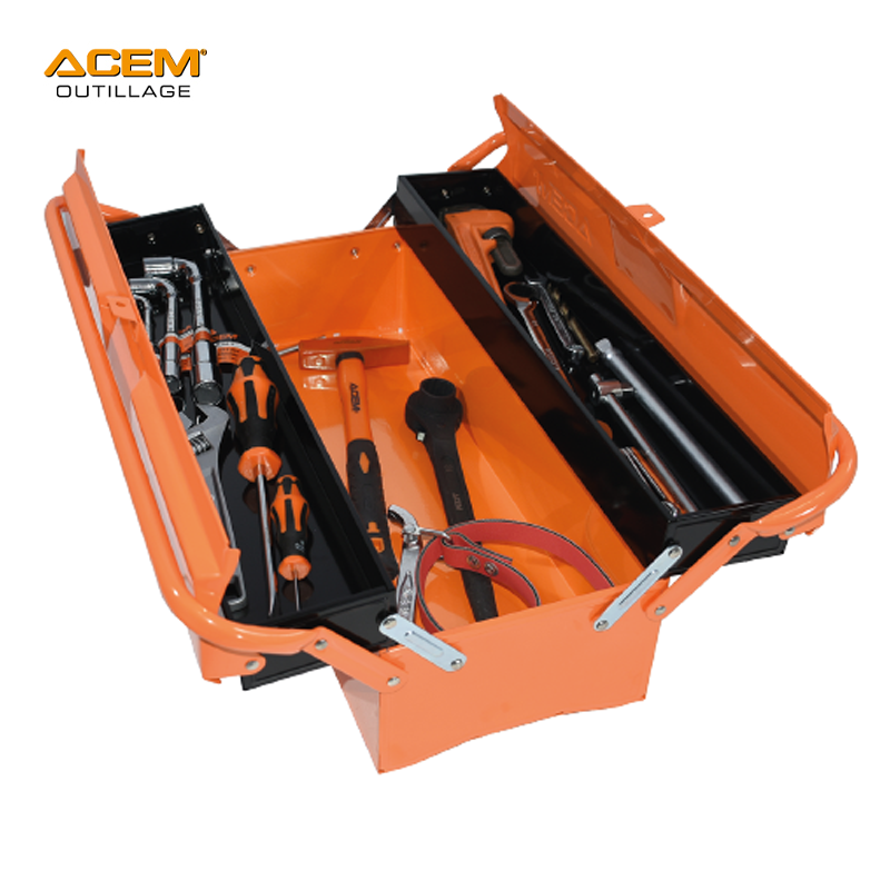 BOITE A OUTIL MÉTALLIQUE 222 455X230X200 5C ACEM EXTRA BOITE A OUTIL MÉTALLIQUE 222 455X230X200 5C ACEM EXTRA