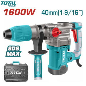 MARTEAU PERFORATEUR SDS MAX 40.0MM/630TR/MIN 1600W 10.0J 220V TOTAL