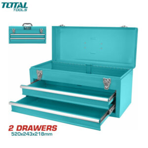 BTE A OUTIL METALIQUE AVRC 2 TIROIRES 520X218X243MM TOTAL