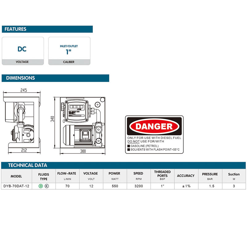 ELECTRO POMPE POUR TRANSFERT CARBURANT 12V AVEC FLEXIBLE ET PISTOLET CHINA ELECTRO POMPE POUR TRANSFERT CARBURANT 12V AVEC FLEXIBLE ET PISTOLET CHINA