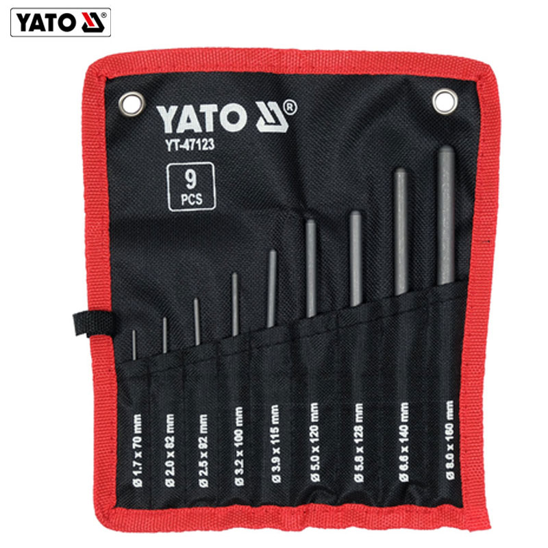 JX CHASSE GOUPILLE BOUT SPHERIQUE CR-V 9PCS 1.7-8.0MM YATO JX CHASSE GOUPILLE BOUT SPHERIQUE CR-V 9PCS 1.7-8.0MM YATO