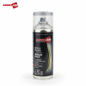 BOUTEILLE PEINTURE ACRYLIQUE ARGENT CHROME 400 ML AMBRO-SOL